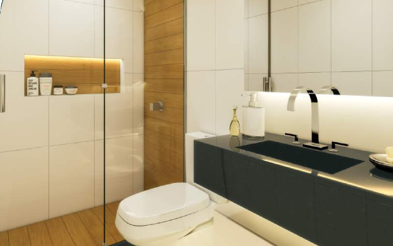 Inside Tijuca Residences