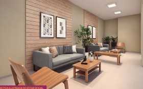 Pátio Central - Cores