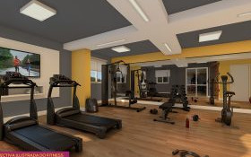 Pátio Central - Cores