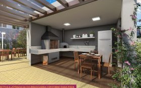 Pátio Central - Cores