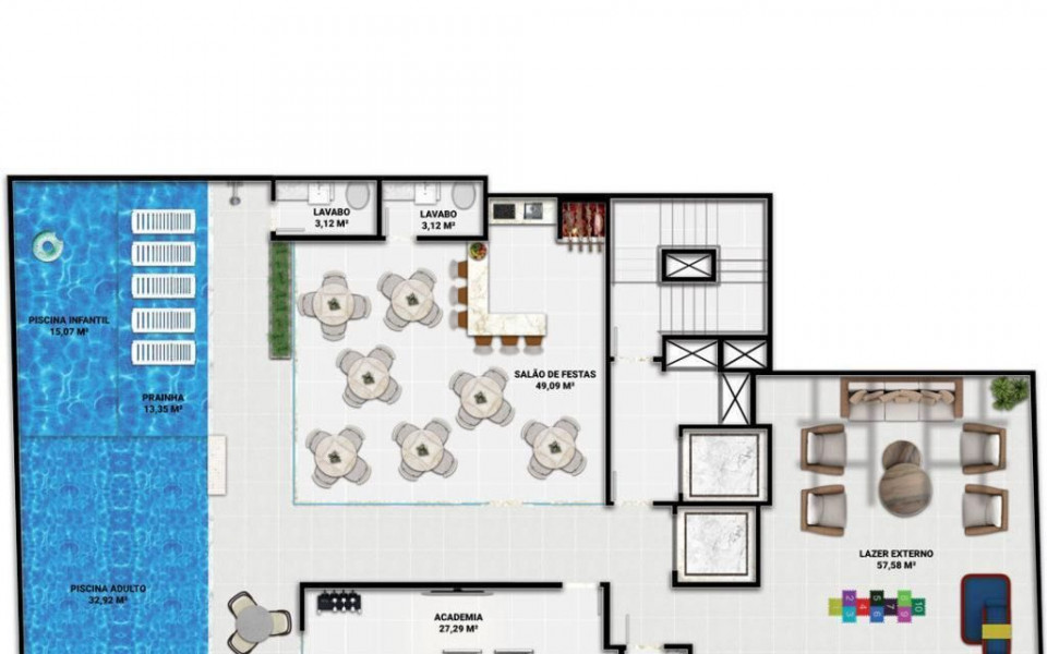 The Garden Residence Apto AP0043RE6G