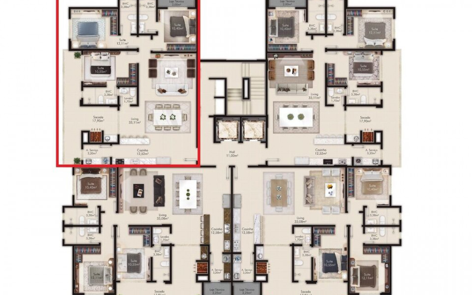 Verità Residence Apto AP0153REYD