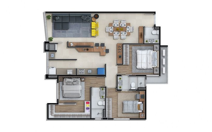 Villa Toscana Residence Club Apto AP0107REYD