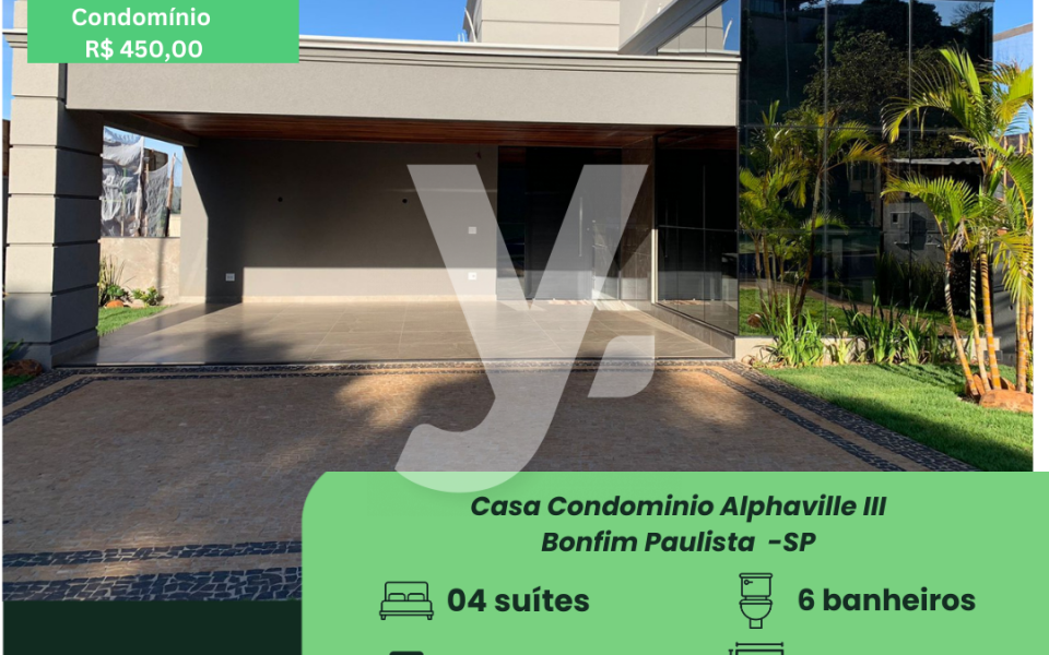 Casa à venda em Bonfim Paulista